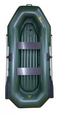 Лодка гребная ПВХ надувная Инзер 2 (260) НД